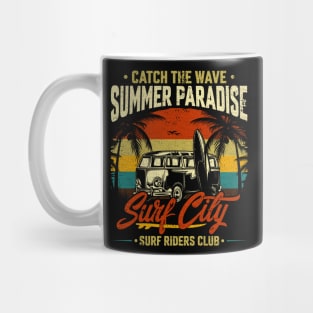 Vintage Surf Riders Club Mug